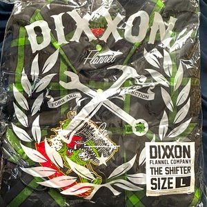 Dixxon flannel the shifter brand new size large men’s